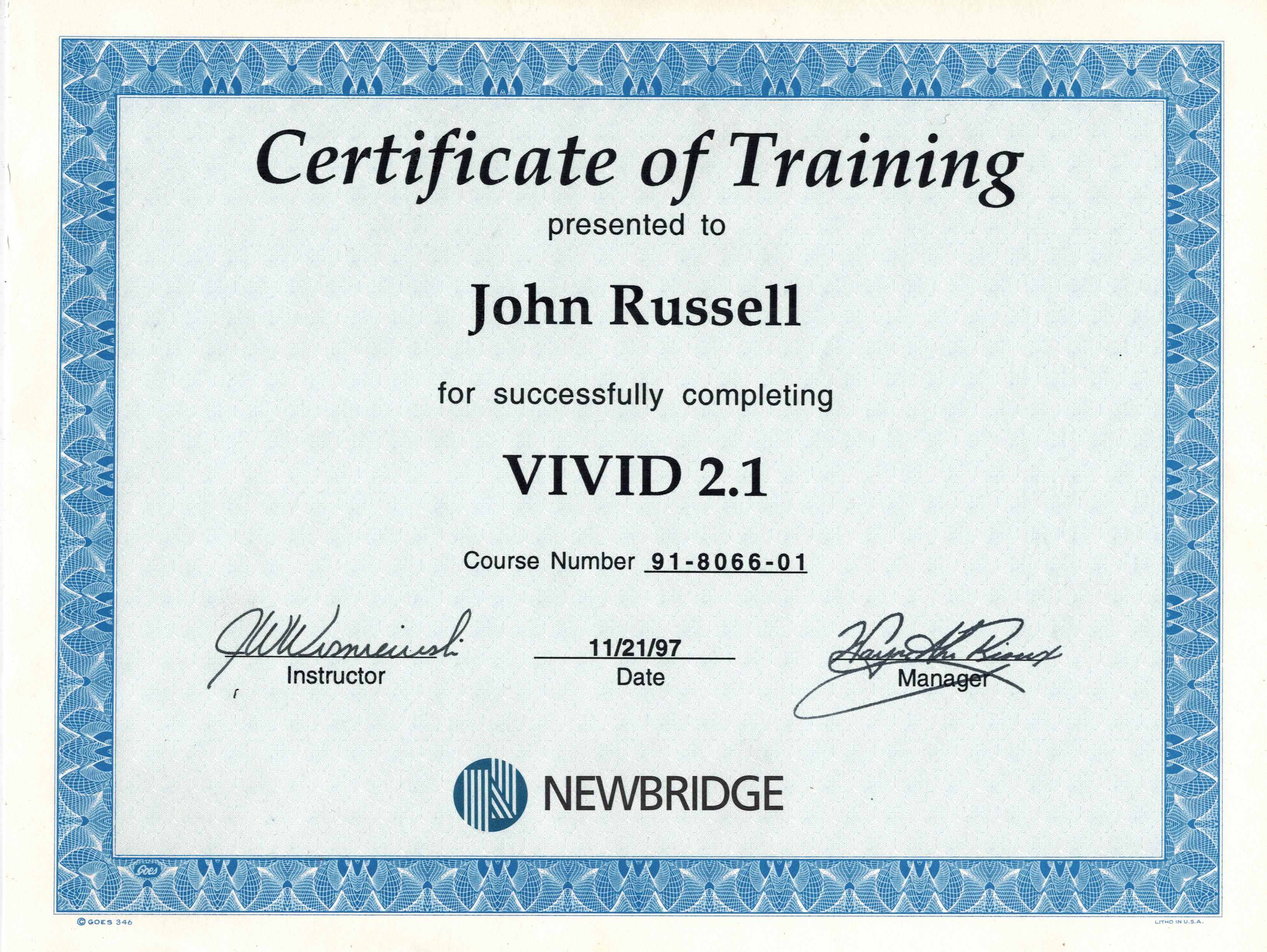 Certificate image